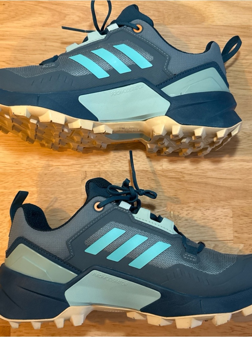 Adidas Terrex Swift R3 GTX GORE-TEX Womens Hiking Sneakers Teal Green Size W 7.5 - Picture 16 of 16